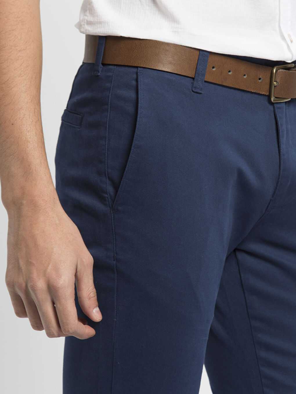 Pantalon chino MARINE Homme-3