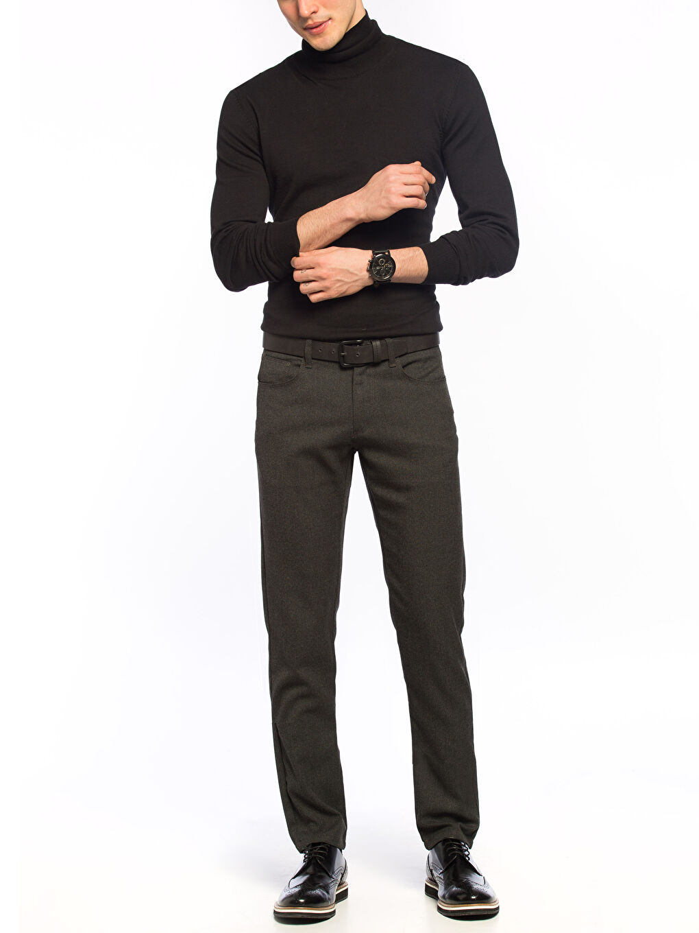 Açık Antrasit Pantolon-2