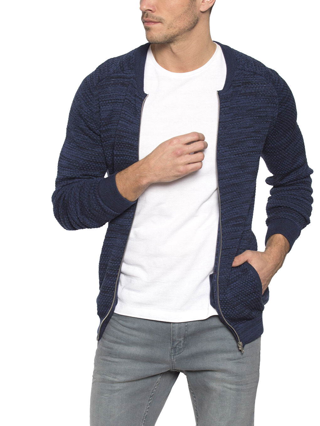 Lacivert Lacıvert Hırka