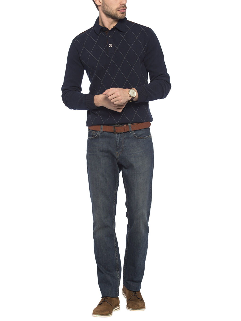 K.Lacivert Sweatshirt-2