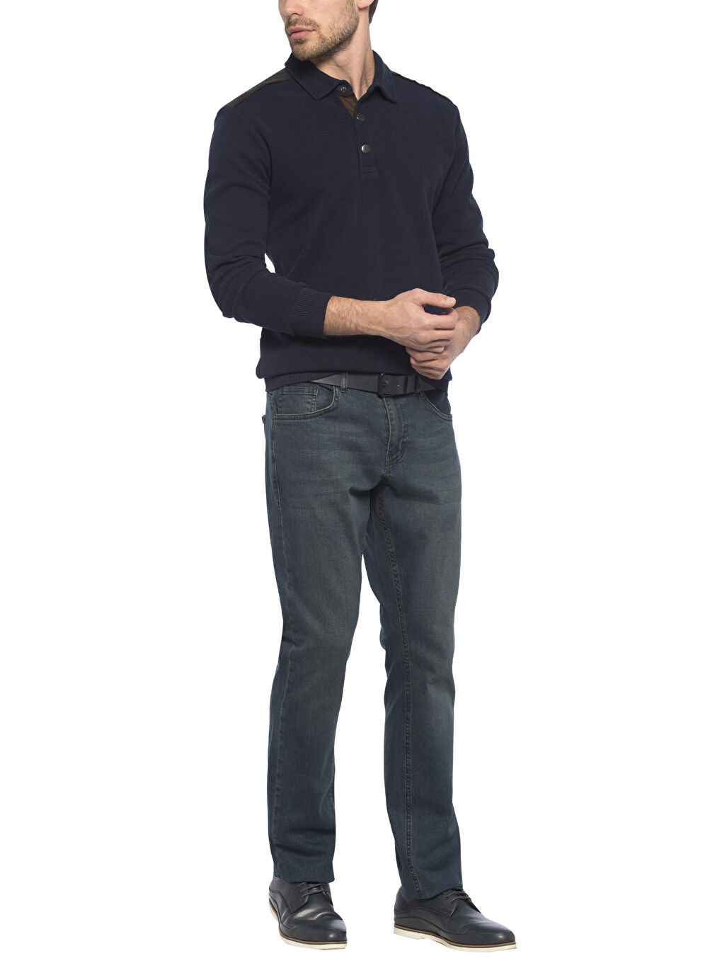 K.Lacivert Sweatshirt-2