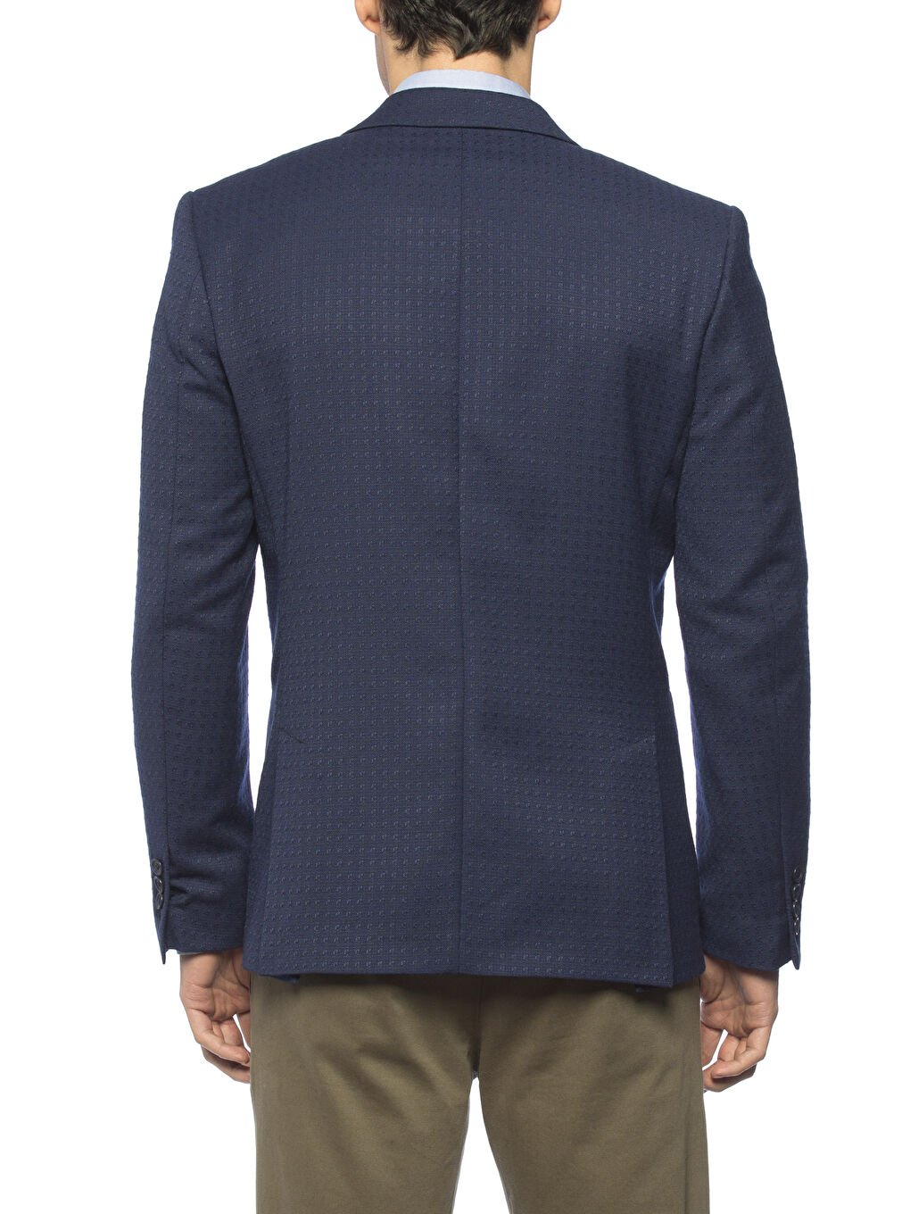 Siyah-Lacivert-Kırmızı Blazer Ceket-1