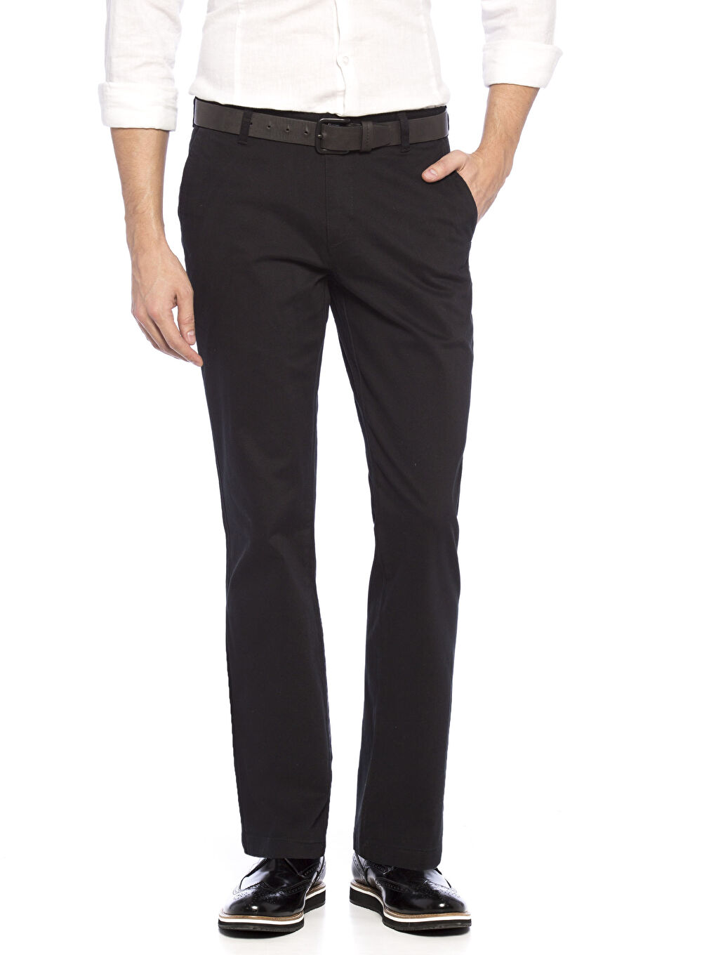 Siyah Chino Pantolon