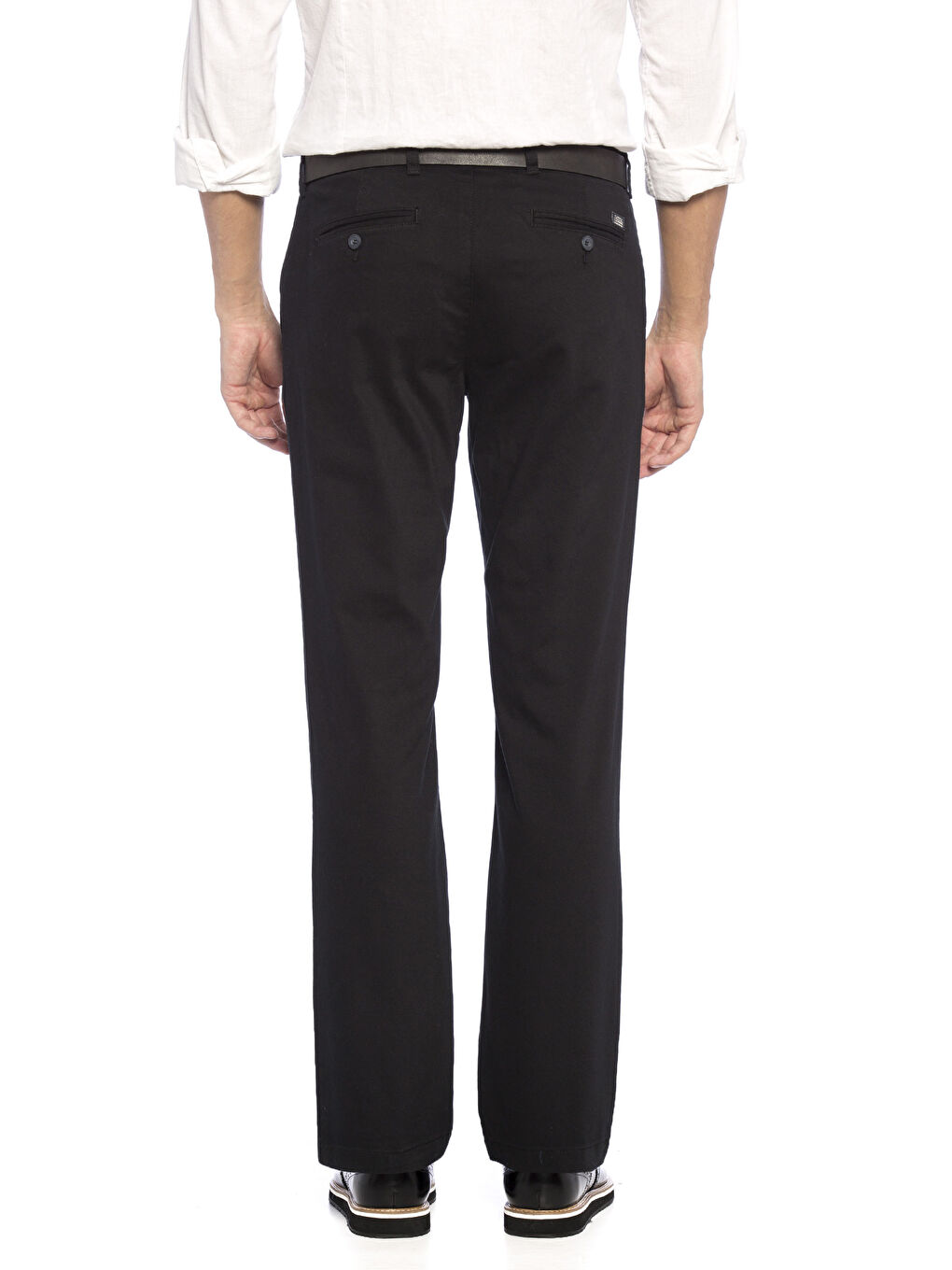 Siyah Chino Pantolon-1