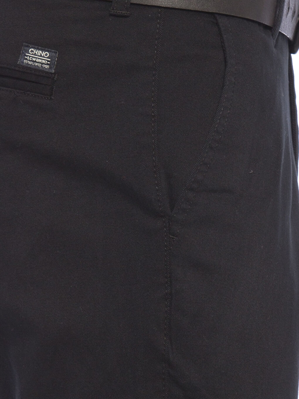 Siyah Chino Pantolon-3