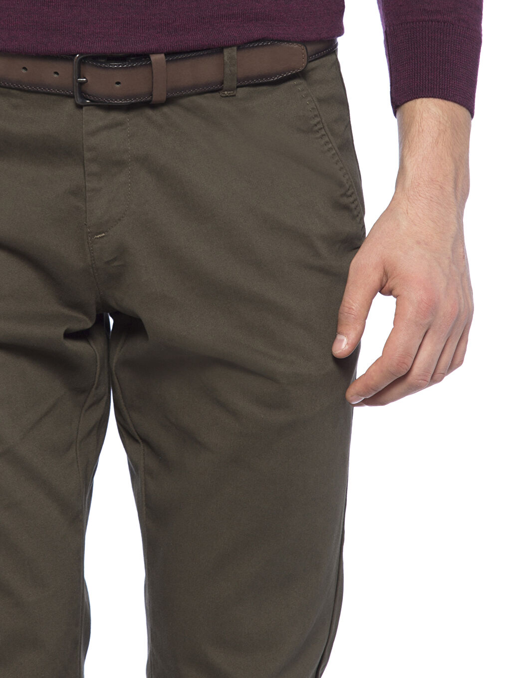 Man KHAKI Trousers-3