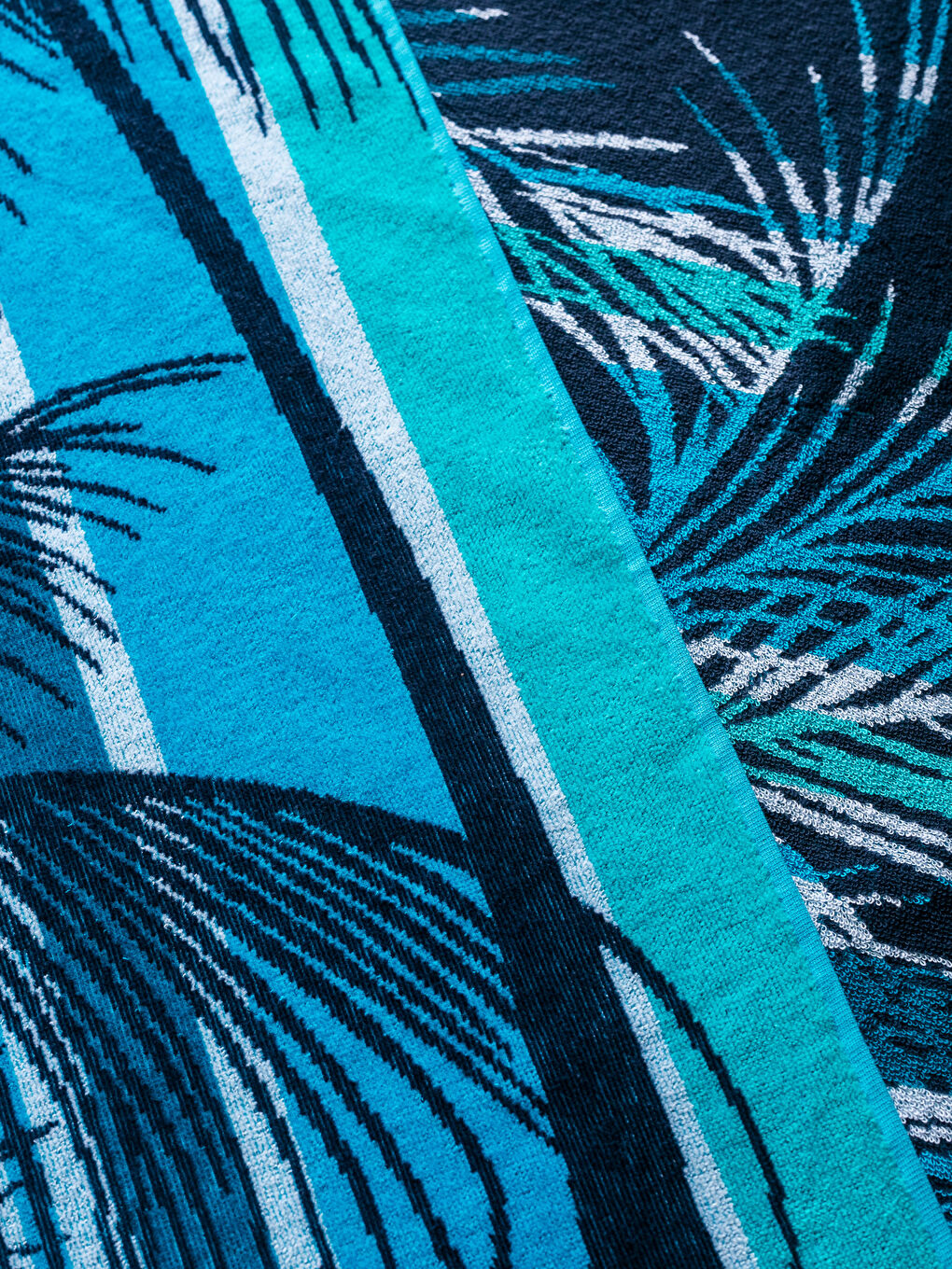 Man BLUE Beach Towel-2
