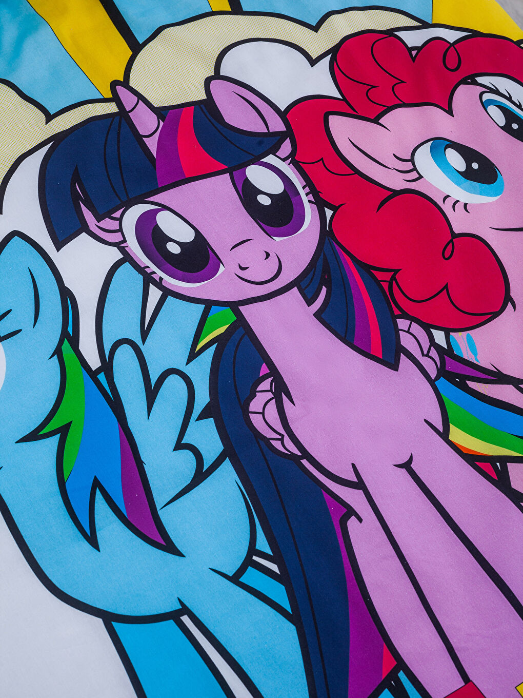 Karışık Baskılı Çocuk Nevresim Takımı-5