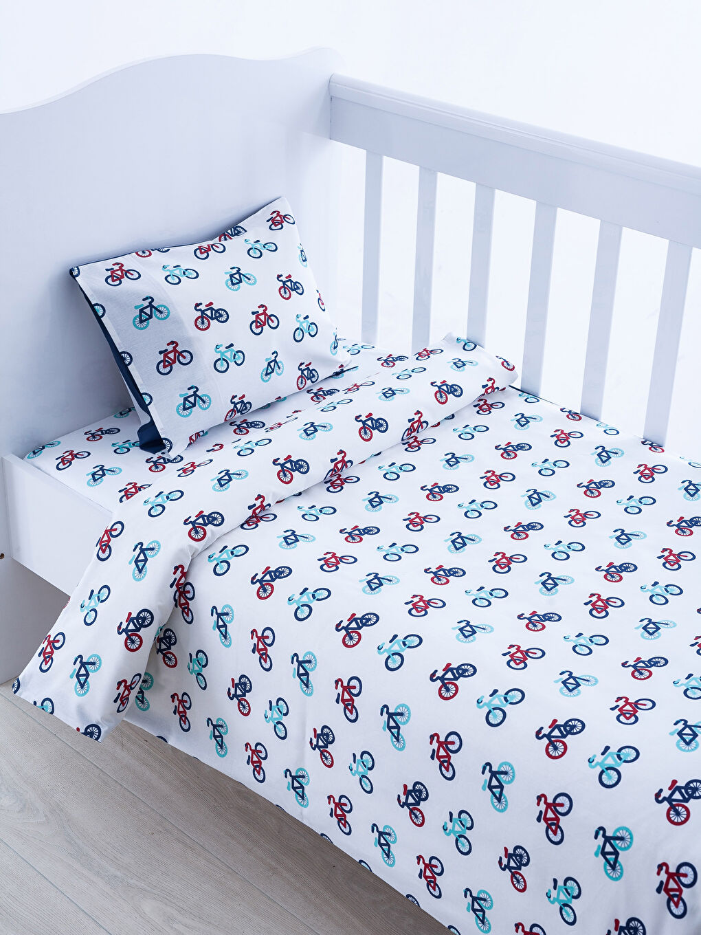 WHITE Baby's Duvet Cover Full Set-1