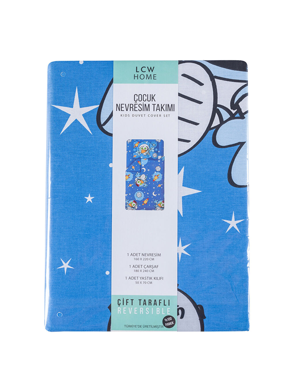 BLUE Kids' Duvet Cover Full Set-5