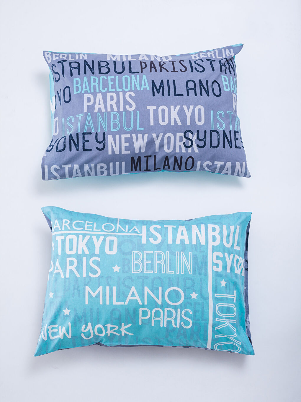 غطاء وسادة للأطفال أزرق فاتح-2