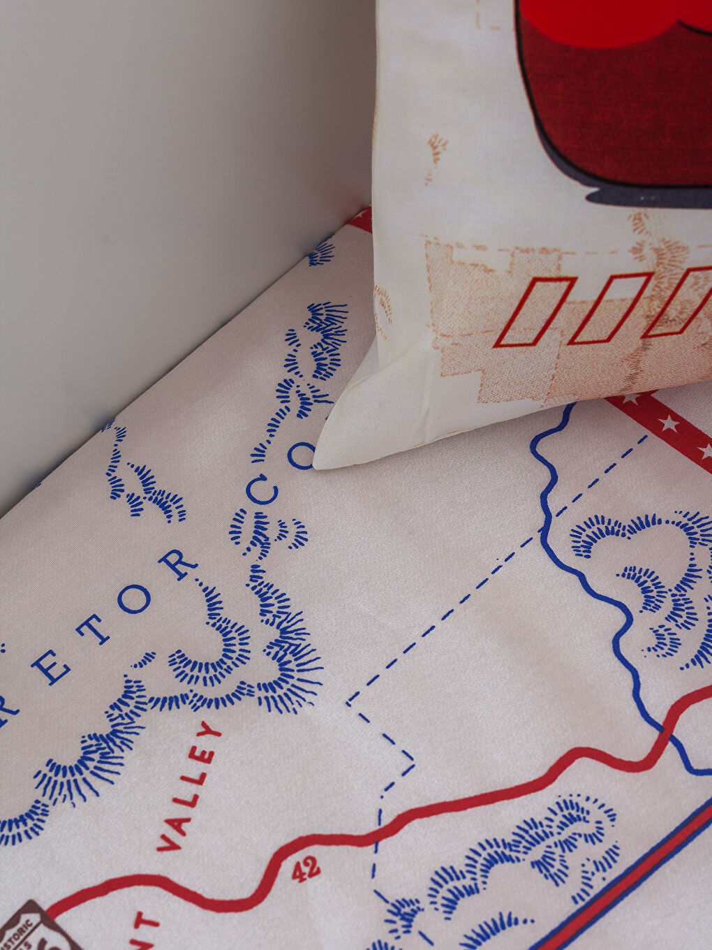 Karışık Baskılı Çocuk Nevresim Takımı-4