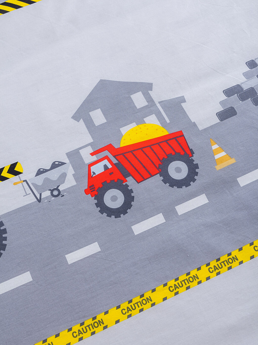 Unisex GREY Kids' Duvet Cover Full Set-6
