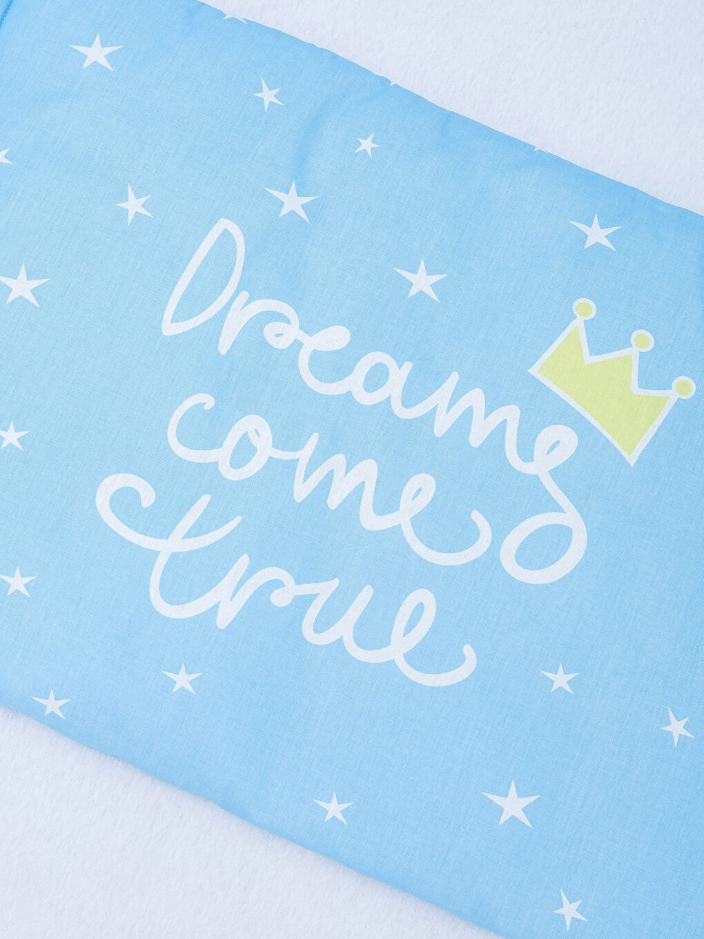 Pare-choc de lit de bébé BLEU-1