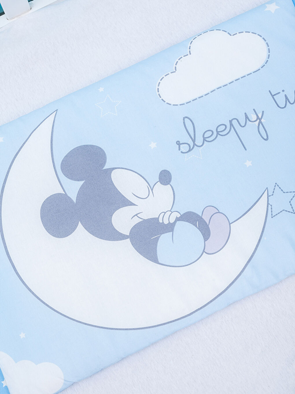 Pare-choc de lit de bébé BLEU-1