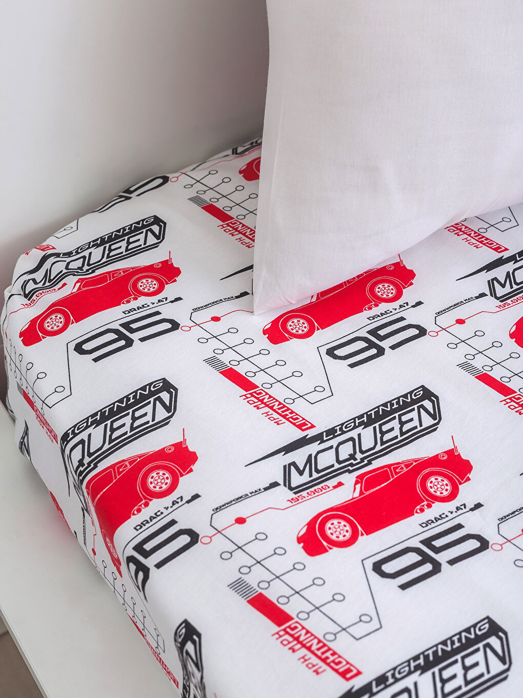 Parure housse de couette enfant ROUGE-4