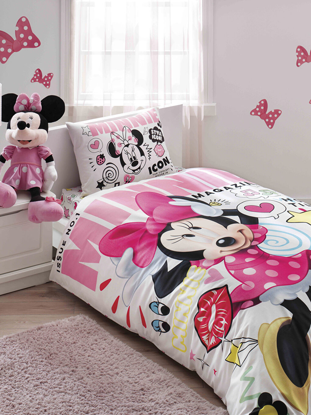 Karışık Baskılı Çocuk Nevresim Takımı