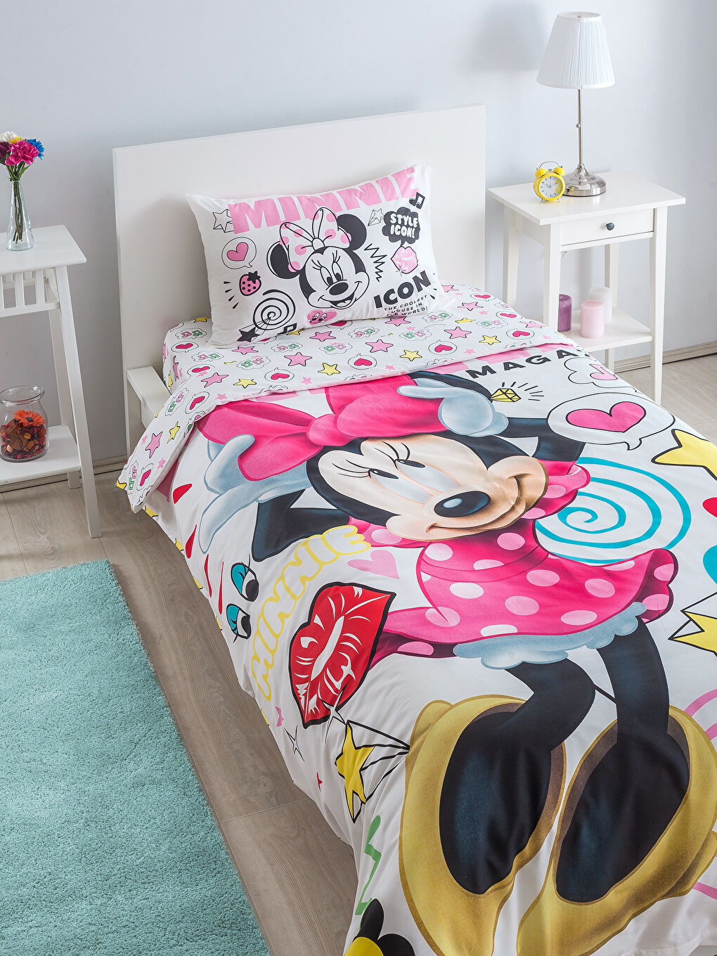 Karışık Baskılı Çocuk Nevresim Takımı-1