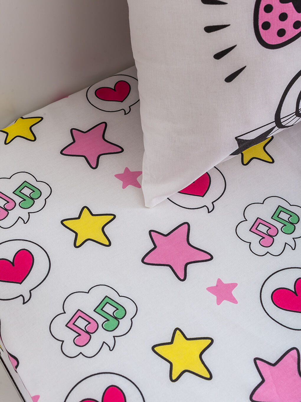 Karışık Baskılı Çocuk Nevresim Takımı-4