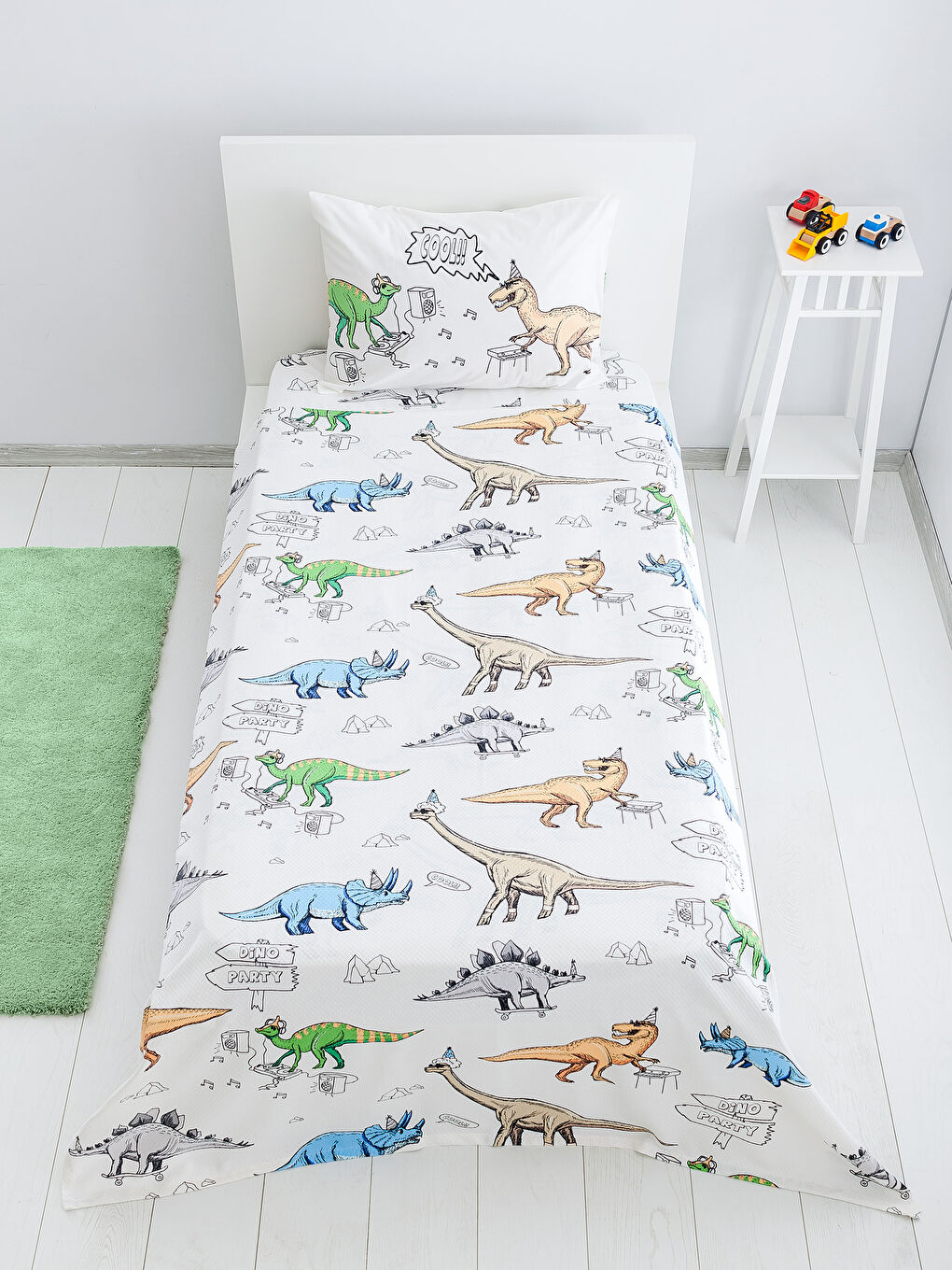 Karışık Baskılı Çocuk Pike-1