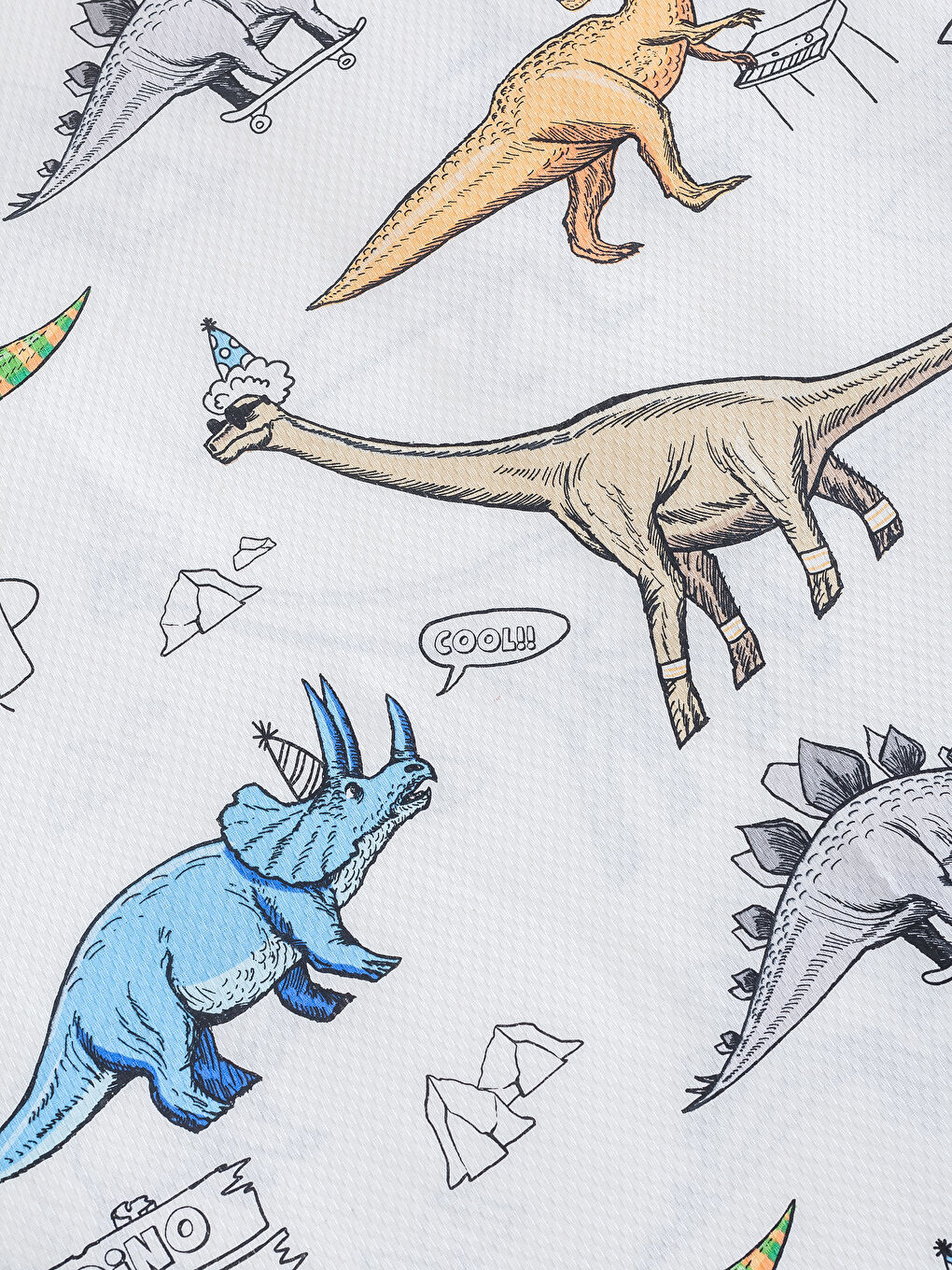 Karışık Baskılı Çocuk Pike-3