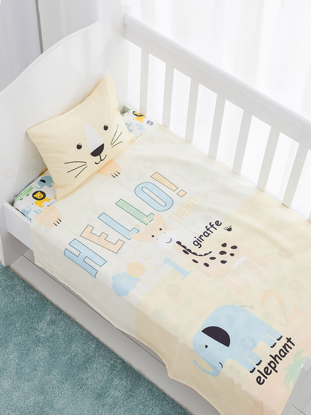 مفرش سرير بيكيه للأطفال-1