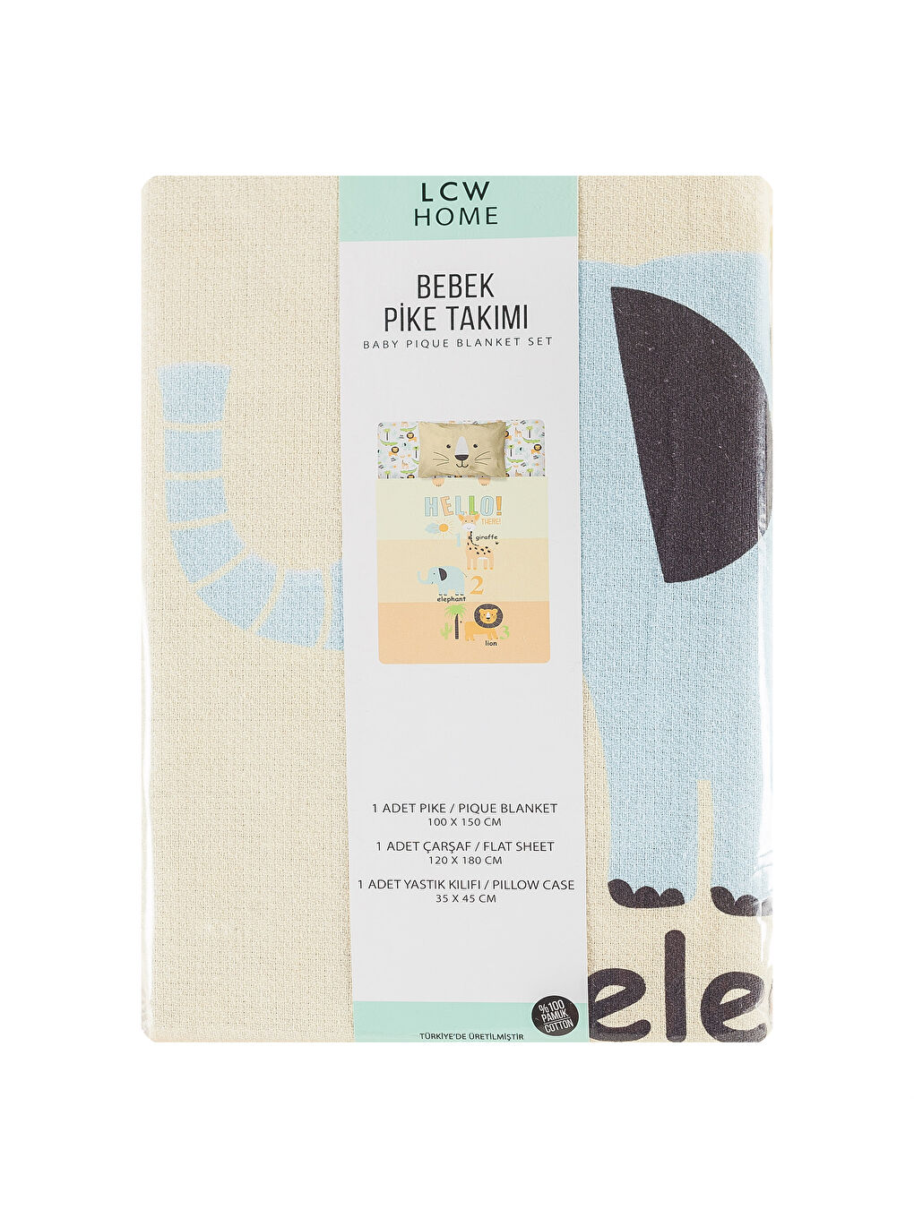 مفرش سرير بيكيه للأطفال-4