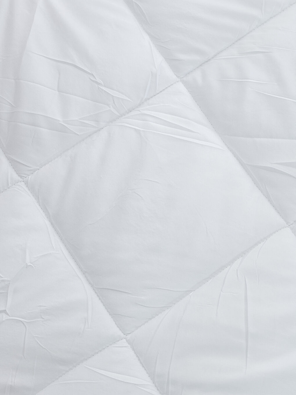 Белый Детское стеганое одеяло (детское покрывало)-1