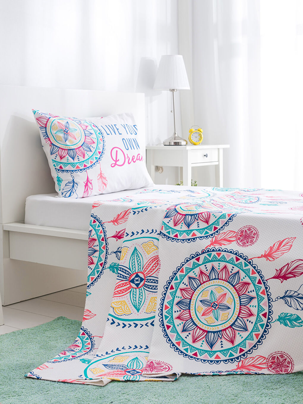 Karışık Baskılı Çocuk Pike