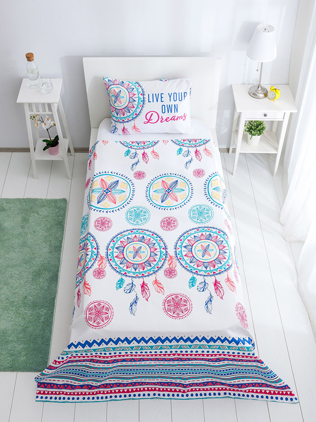 Karışık Baskılı Çocuk Pike-1