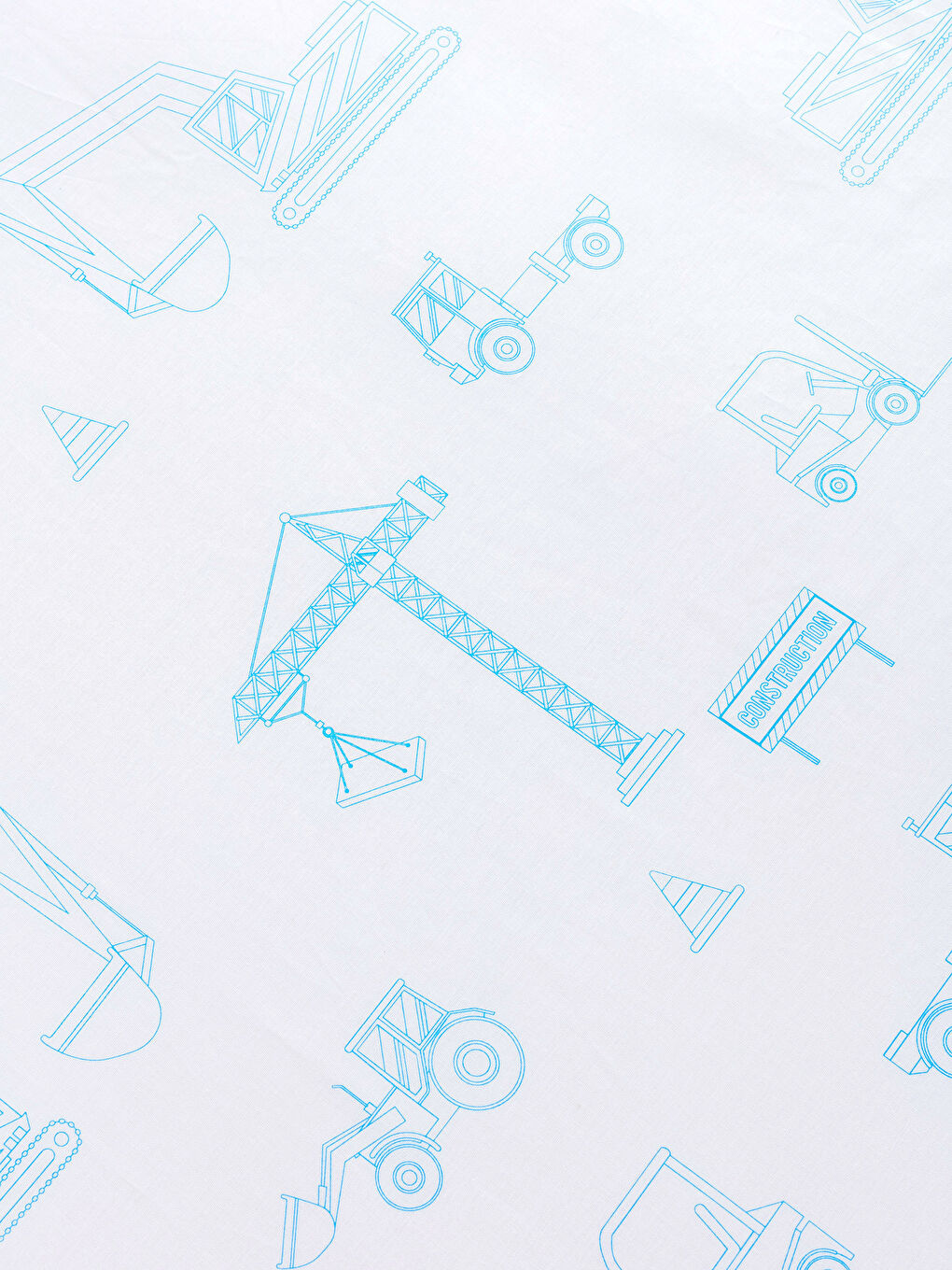 Cearceaf pentru copii ALBASTRU-2