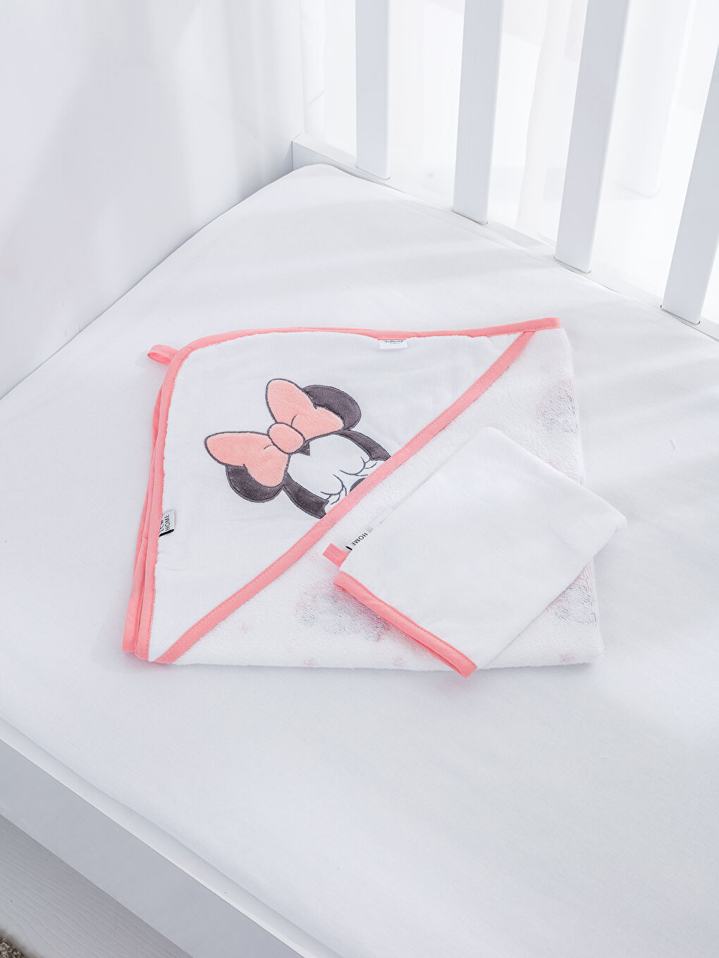 Serviette de bain bébé BLANC