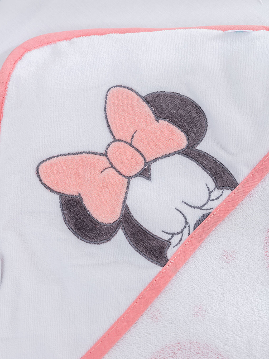 Serviette de bain bébé BLANC-3