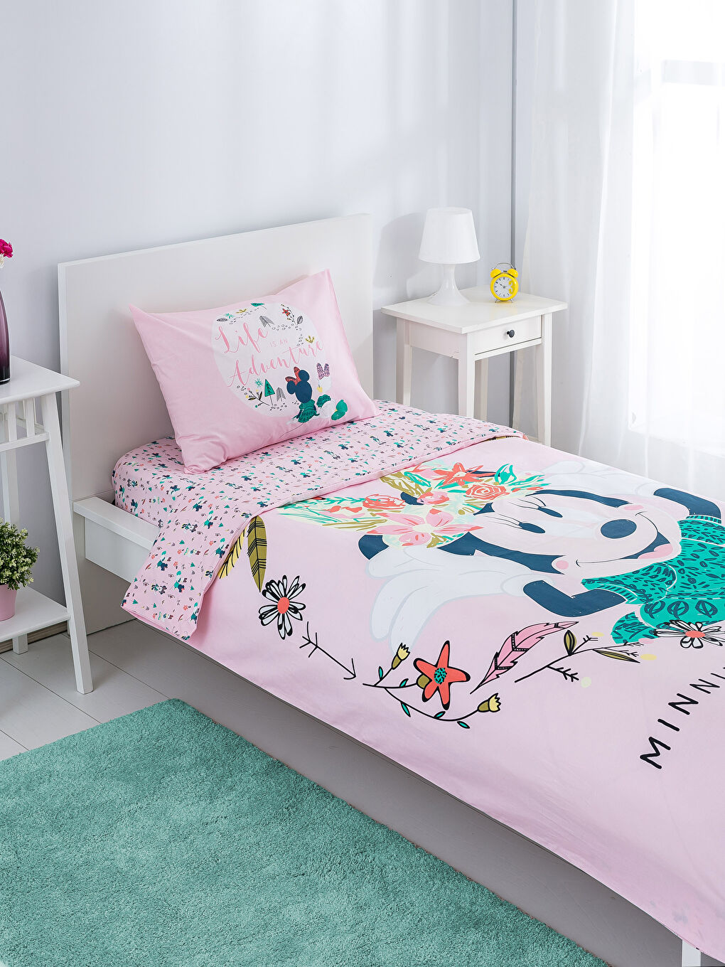 Karışık Baskılı Çocuk Nevresim Takımı