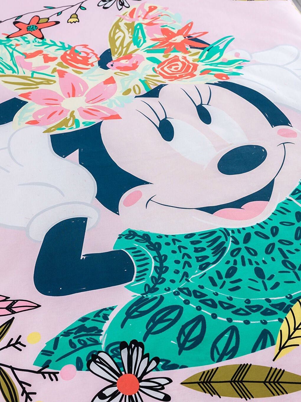 Karışık Baskılı Çocuk Nevresim Takımı-4