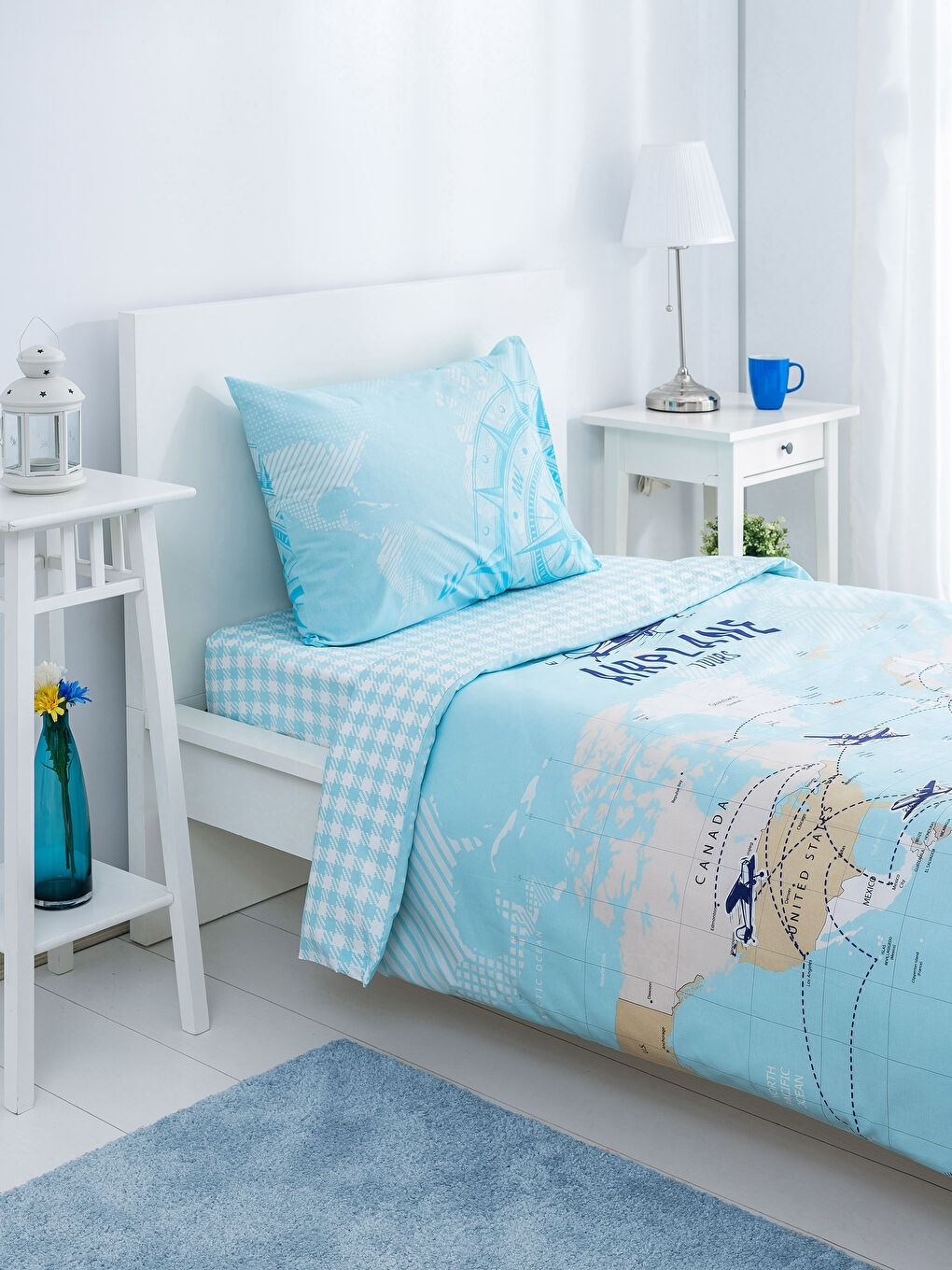 مجموعة كاملة من أغطية اللحاف للأطفال