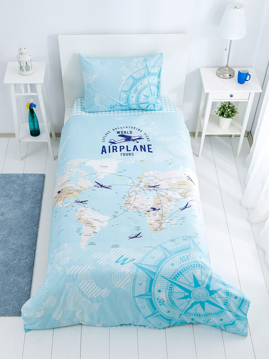 مجموعة كاملة من أغطية اللحاف للأطفال-2