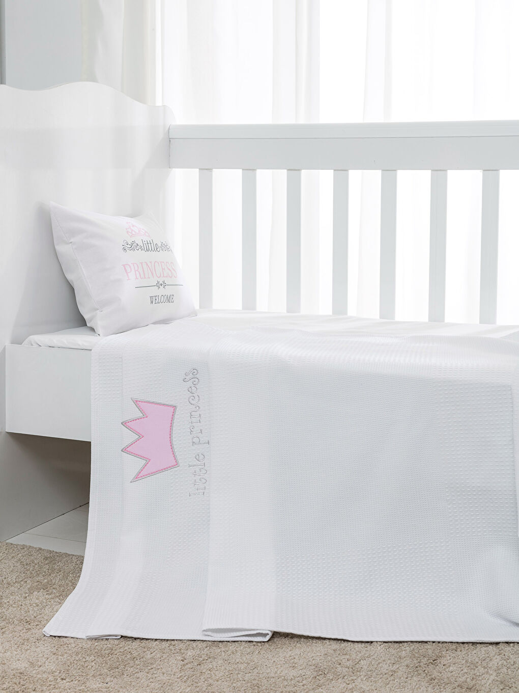 LCW HOME ROSA Baby-Piqué-Tagesdecke -7YE076Z1-671