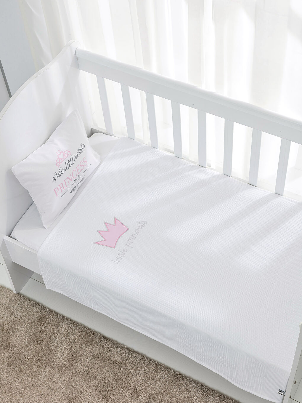 LCW HOME ROSA Baby-Piqué-Tagesdecke -7YE076Z1-671