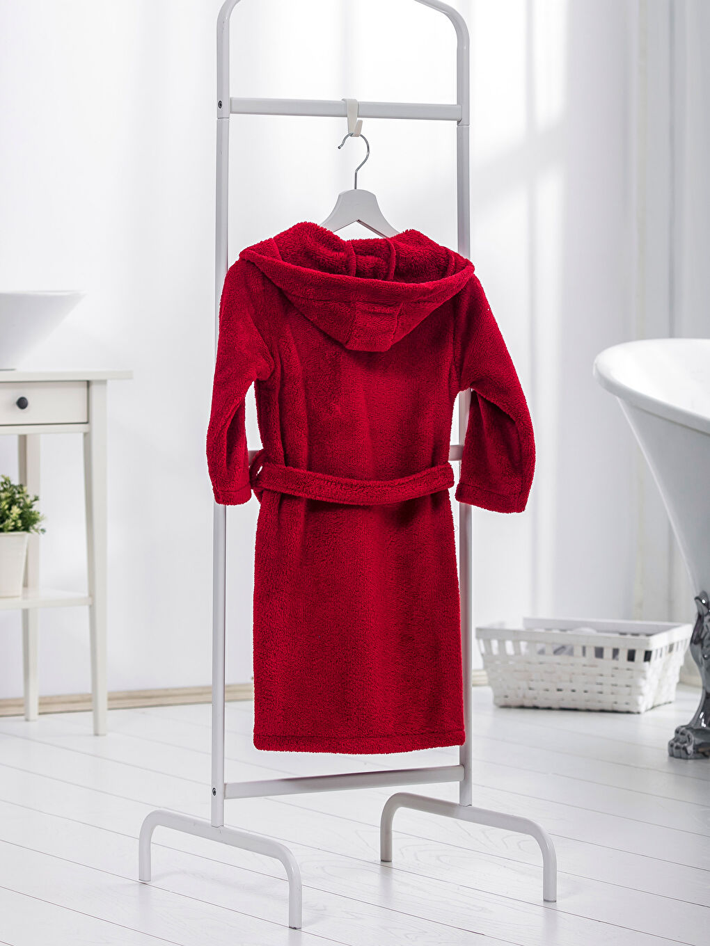 Peignoir enfant ROUGE Fille-1