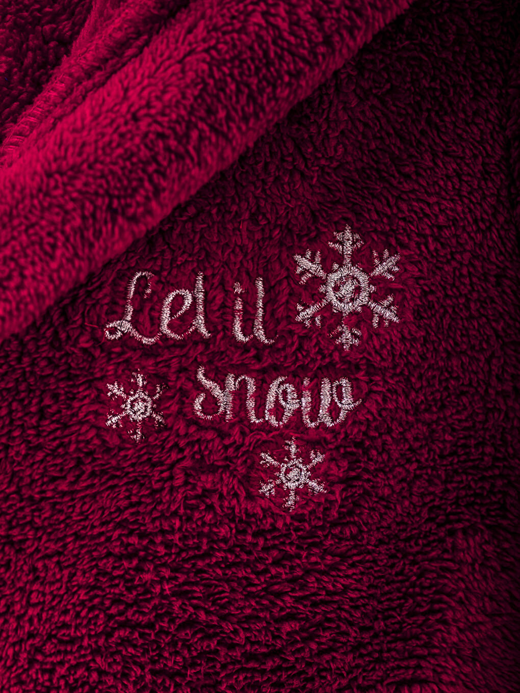 Peignoir enfant ROUGE Fille-2