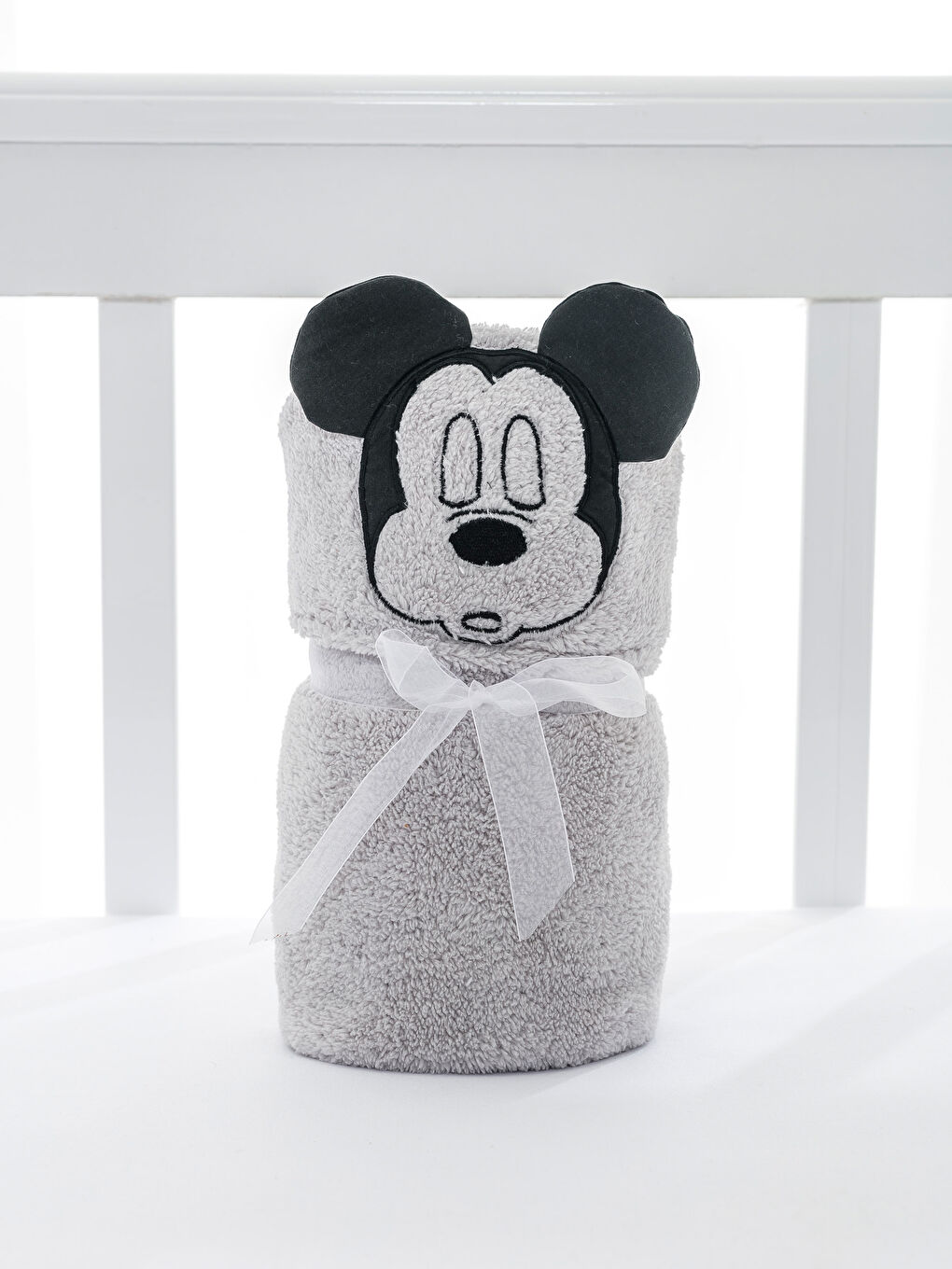 Açık Gri Bebek Battaniyesi-2