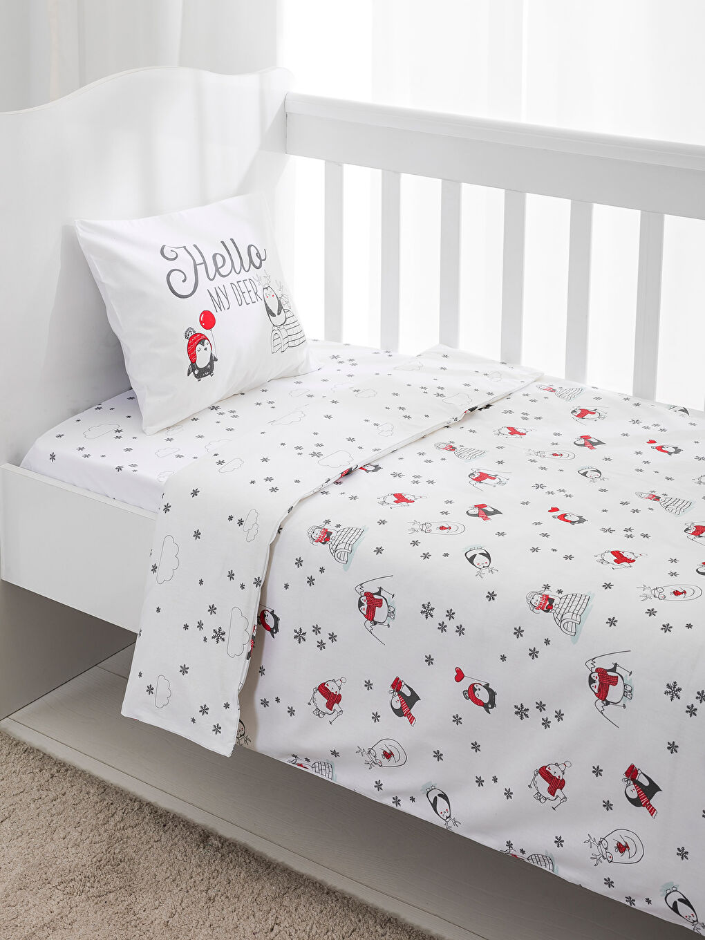 GREY Baby's Duvet Cover Full Set-1