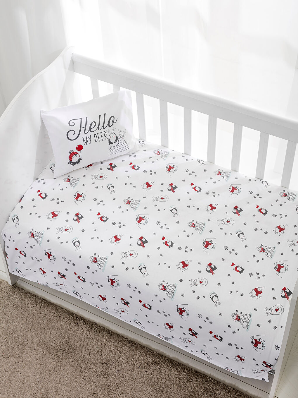 GREY Baby's Duvet Cover Full Set-2