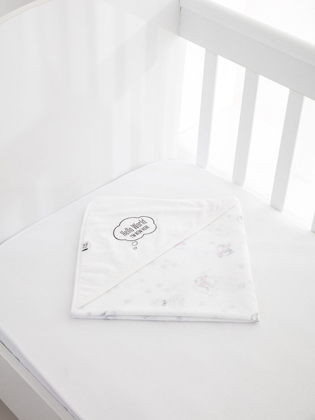 Serviette de bain bébé ROUGE