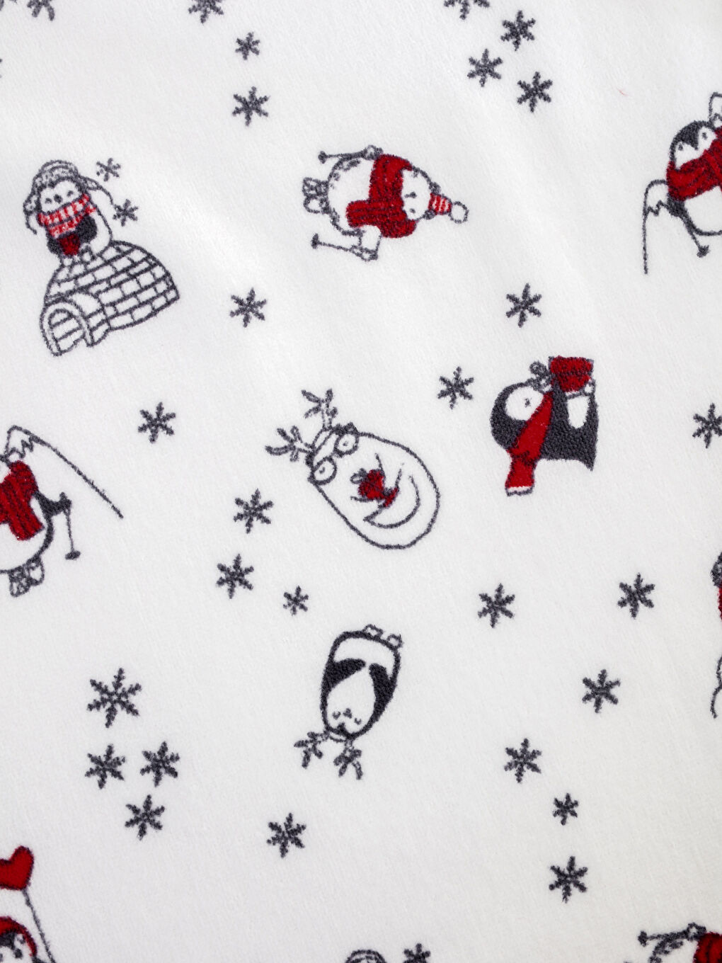 Serviette de bain bébé ROUGE-2