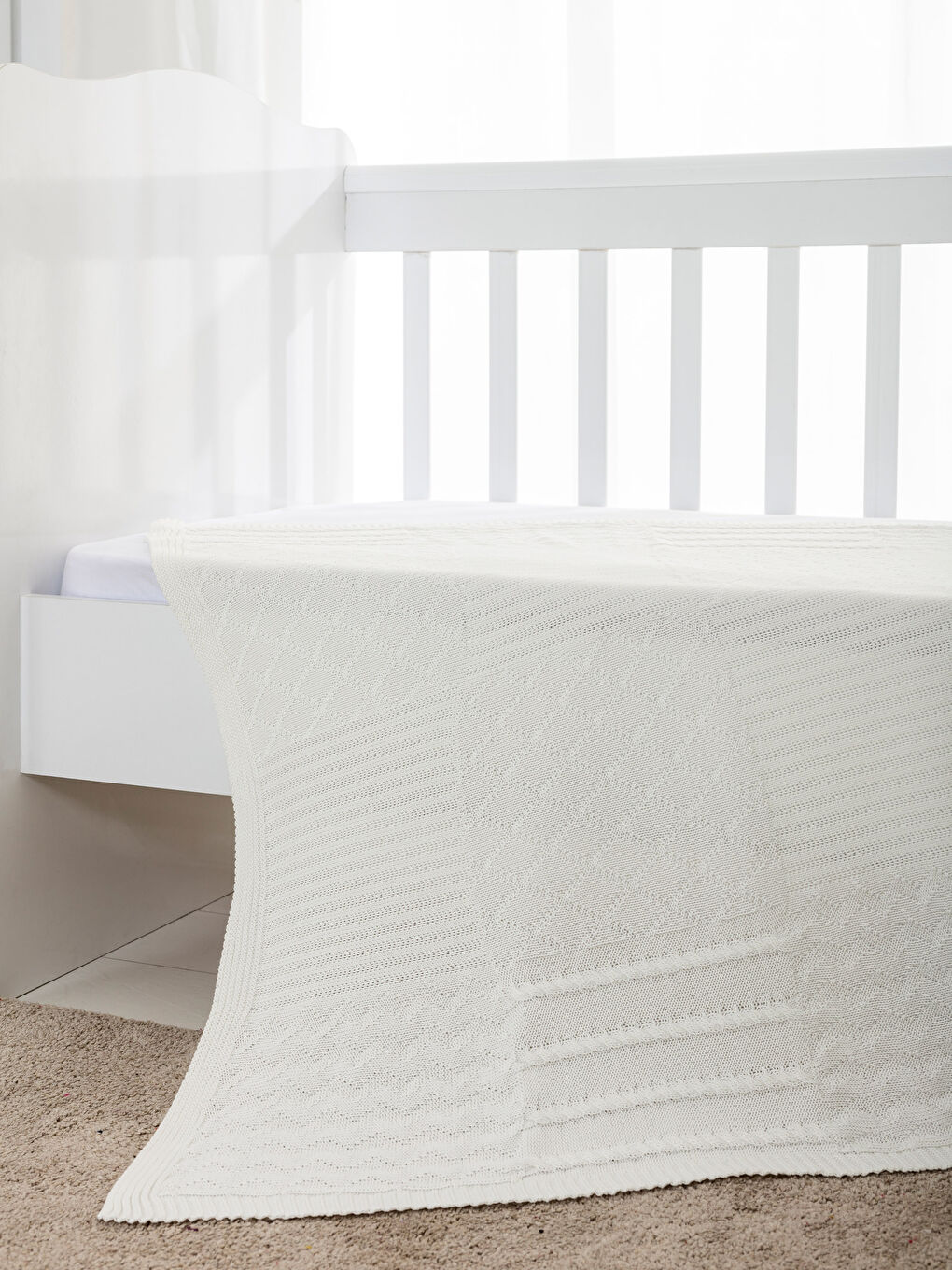 LCW HOME WHITE Baby's Blanket -7KB507Z1-JA6
