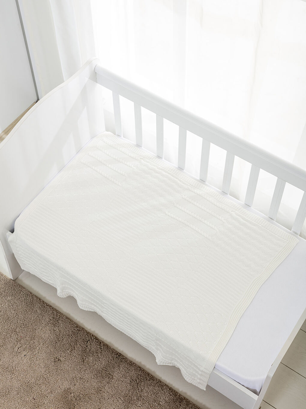 LCW HOME WHITE Baby's Blanket -7KB507Z1-JA6