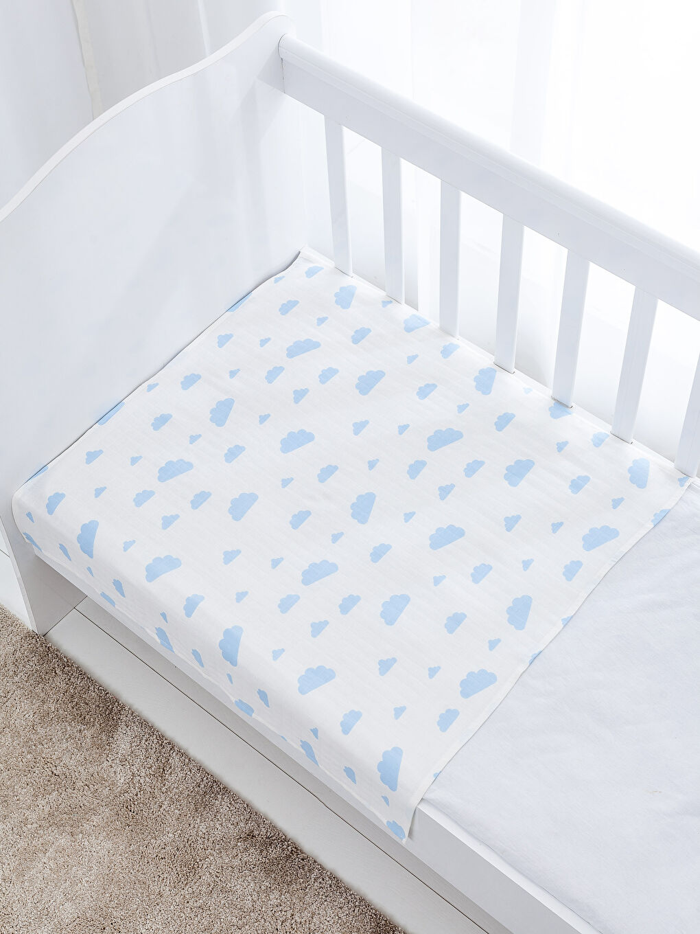 BLUE Baby's Blanket-1