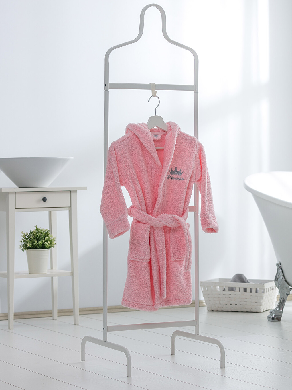 Peignoir enfant Rose Fille